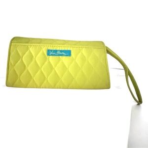 Vera Bradley Quilted Wristlet Wallet Lime Green